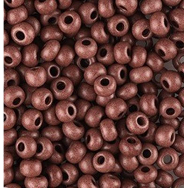 16А19 matt бісер №10 Preciosa (Чехія) 5 грамів. Перламутровий матовий