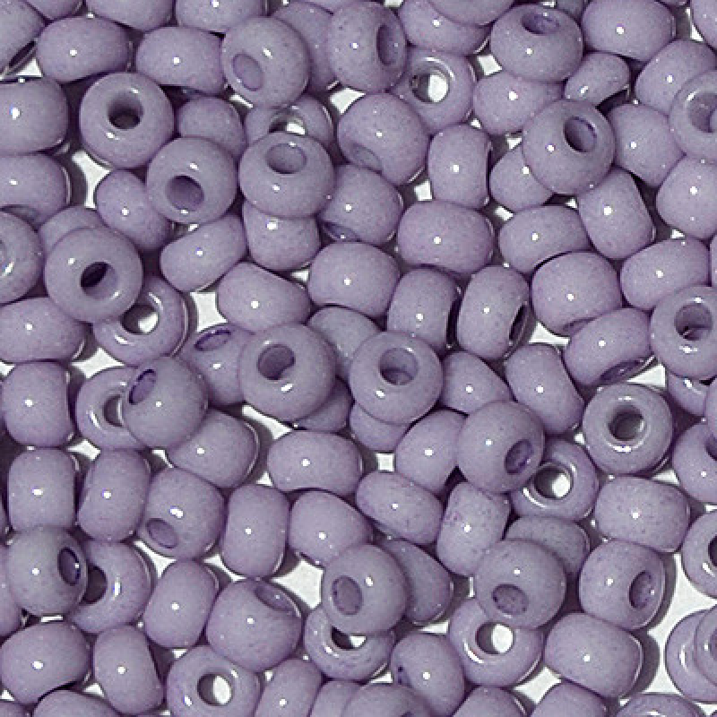 238-10/0-03122 Бісер Чехія (натуральний, ліловий світлий пастельний), упаковка 50 грамів