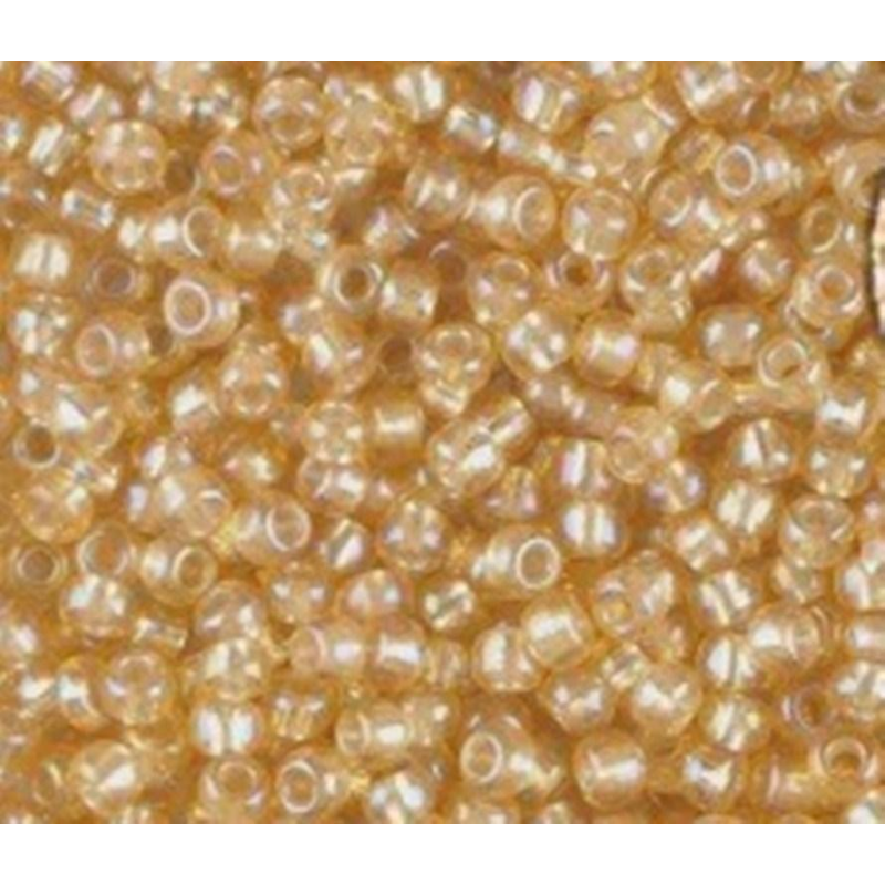 17029 бісер №10 Preciosa (Чехія) 5 грамів. Блискучий райдужний