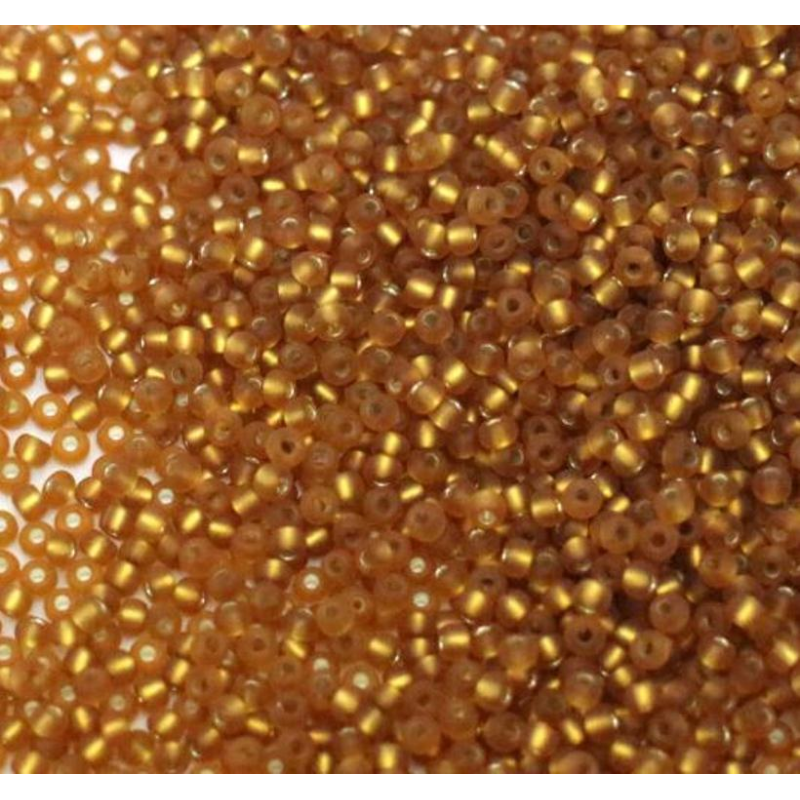 17070 matt бісер №10 Preciosa (Чехія) 5 грамів. Блискучий матовий