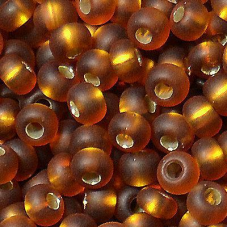 17090 matt бісер №10 Preciosa (Чехія) 5 грамів. Блискучий матовий