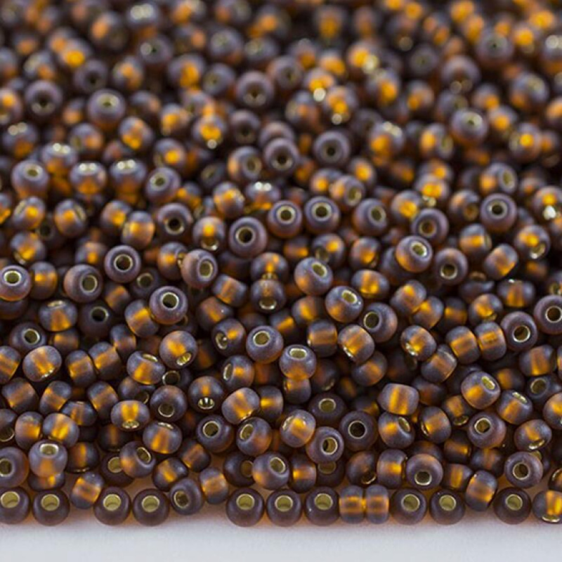 17110 matt бісер №10 Preciosa (Чехія) 5 грамів. Блискучий матовий