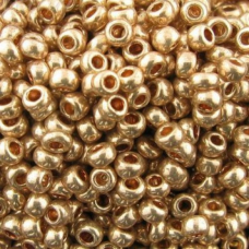 18112 бісер №10 Preciosa (Чехія) 5 грамів. Металізований