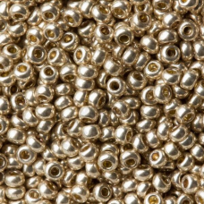 18113 бісер №10 Preciosa (Чехія) 5 грамів. Металізований