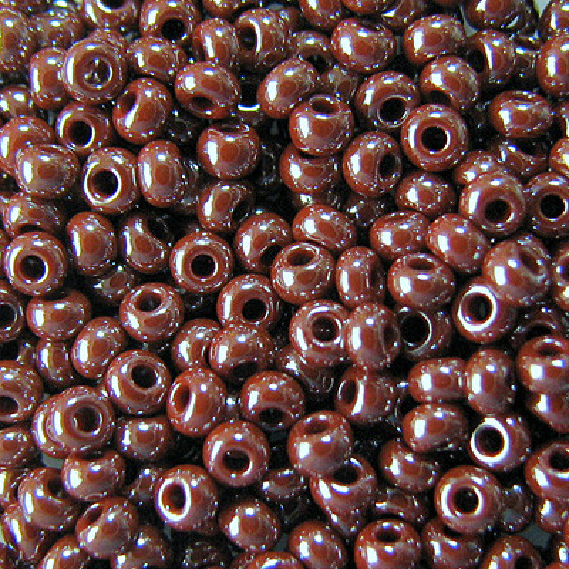 18600 бісер №10 Preciosa (Чехія) 5 грамів. Натуральний перламтровий