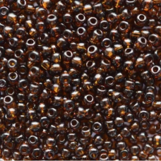 25014 бісер №10 Preciosa (Чехія) 5 грамів. Прозорий профарбований