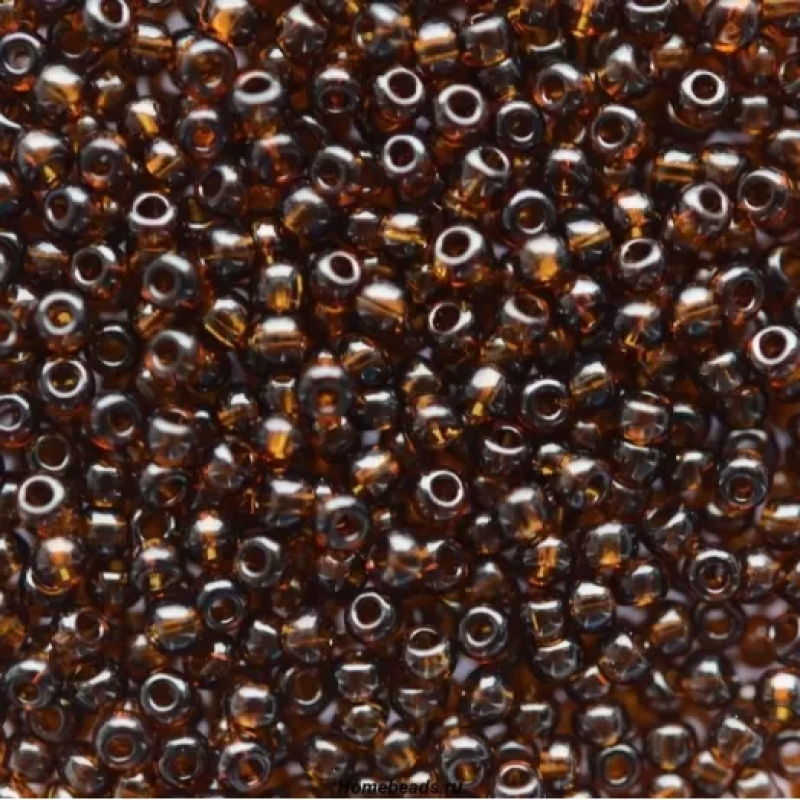 25014 бісер №10 Preciosa (Чехія) 5 грамів. Прозорий профарбований