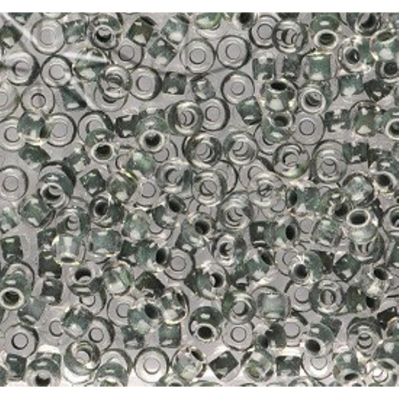 38011 бісер №10 Preciosa (Чехія) 5 грамів. Прозорий профарбований