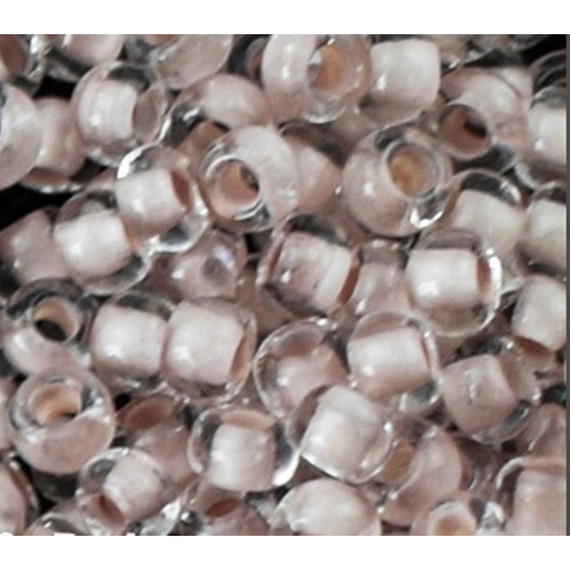 38016 бісер №10 Preciosa (Чехія) 5 грамів. Прозорий профарбований