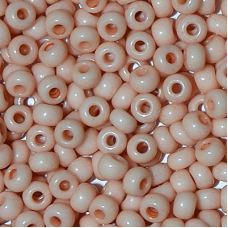 243-10/0-03111 Бісер Чехія (натуральний, молочний темний пастельний), упаковка 50 грамів