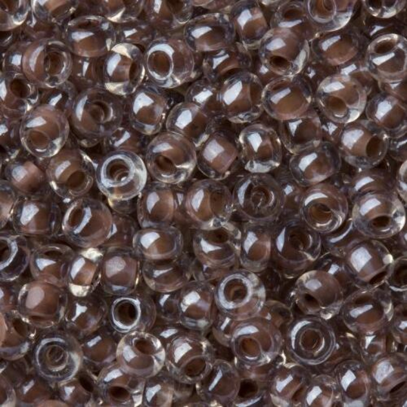 38618 бісер №10 Preciosa (Чехія) 5 грамів. Прозорий профарбований