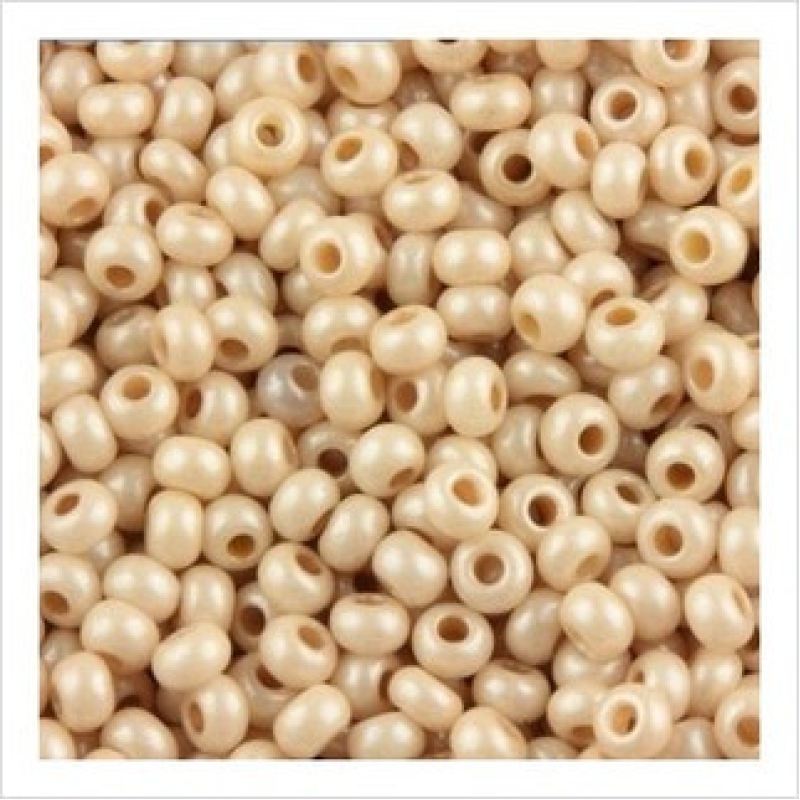 46316 бісер №10 Preciosa (Чехія) 5 грамів. Перламутровий 46316 бісер №10 Preciosa (Чехія) 5 грамів. Перламутровий