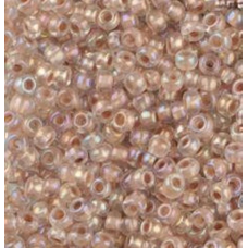 58516 бісер №10 Preciosa (Чехія) 5 грамів. Прозорий райдужний профарбований