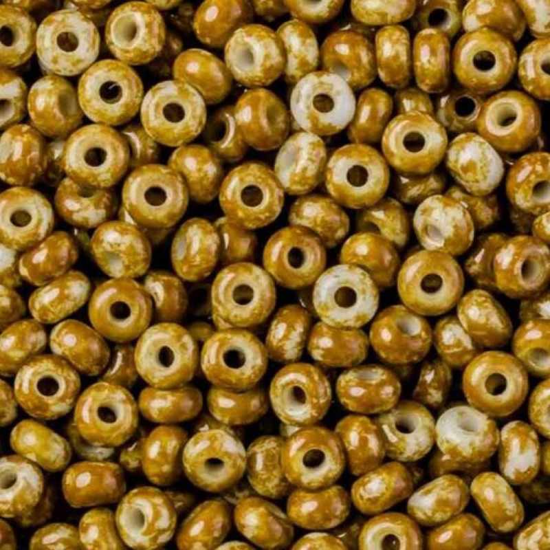 66209 бісер №10 Preciosa (Чехія) 5 грамів. Травертин 66209 бісер №10 Preciosa (Чехія) 5 грамів. Травертин