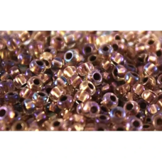 68505 бісер №10 Preciosa (Чехія) 5 грамів. Прозорий райдужний профарбований
