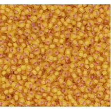 81091 бісер №10 Preciosa (Чехія) 5 грамів. Прозорий профарбований