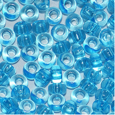 01134 бісер №10 Preciosa (Чехія) 5 грамів. Кристалічний