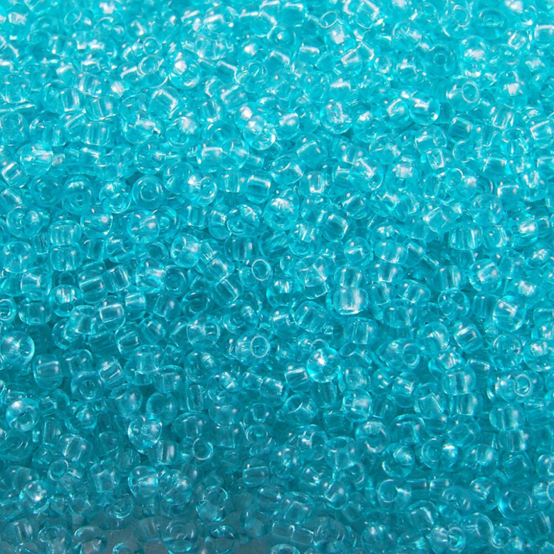 01265 бісер №10 Preciosa (Чехія) 5 грамів. Кристалічний