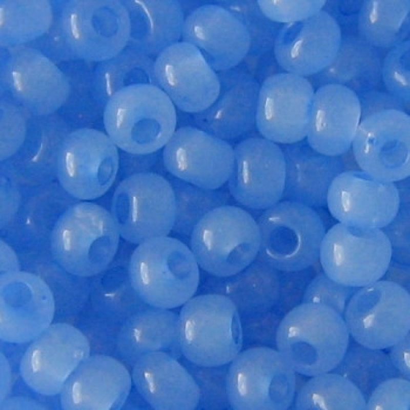 02131 бісер №10 Preciosa (Чехія) 5 грамів. Алебастровий