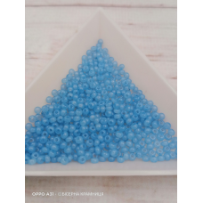 02132 бісер №10 Preciosa (Чехія) 5 грамів. Алебастровий