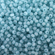 02233 бісер №10 Preciosa (Чехія) 5 грамів. Алебастровий