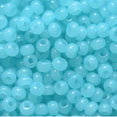 02265 бісер №10 Preciosa (Чехія) 5 грамів. Алебастровий