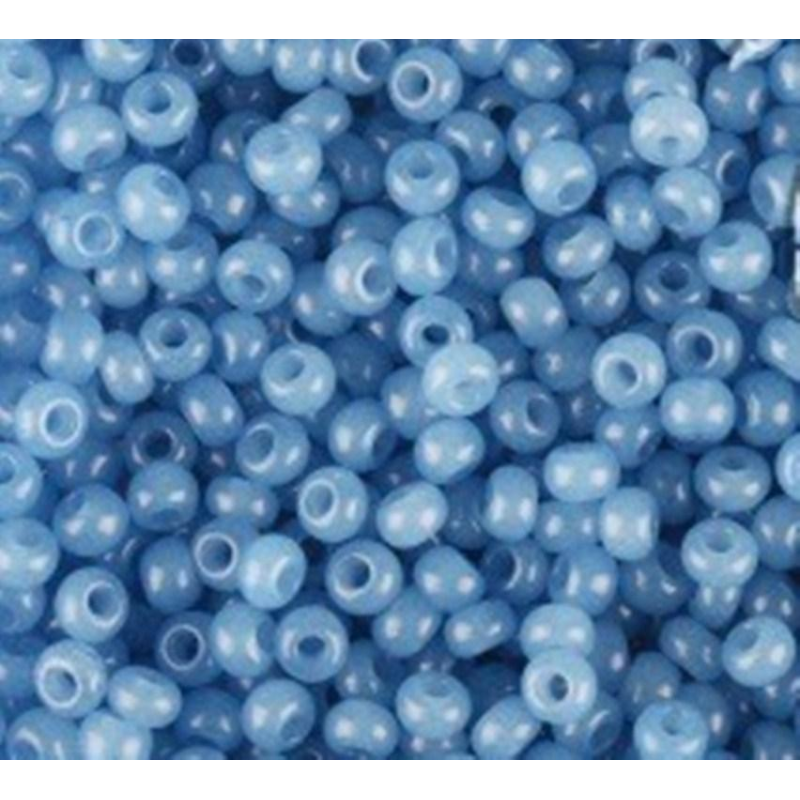 02632 бісер №10 Preciosa (Чехія) 5 грамів. Алебастровий