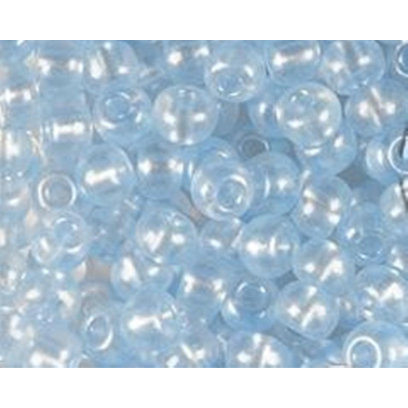 08136 бісер №10 Preciosa (Чехія) 5 грамів. Напівпрозорий