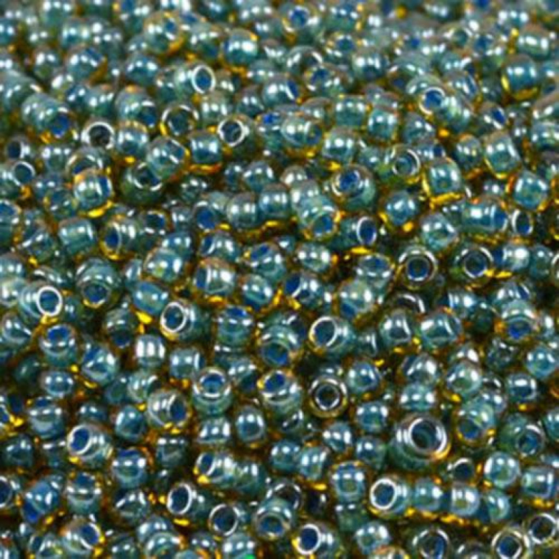 11337 бісер №10 Preciosa (Чехія) 5 грамів. Прозорий профарбований