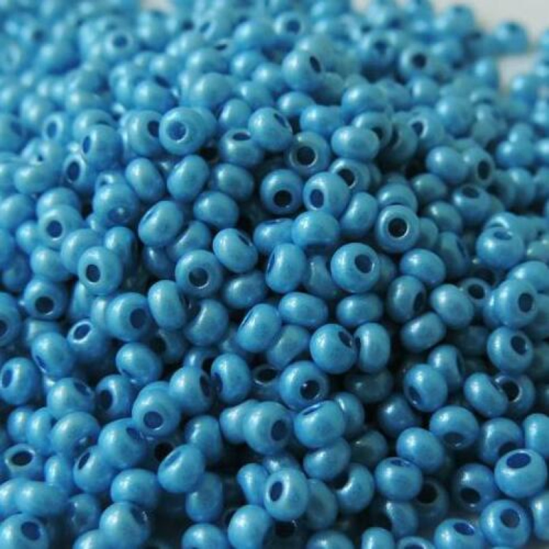 16736 бісер №10 Preciosa (Чехія) 5 грамів. Перламутровий