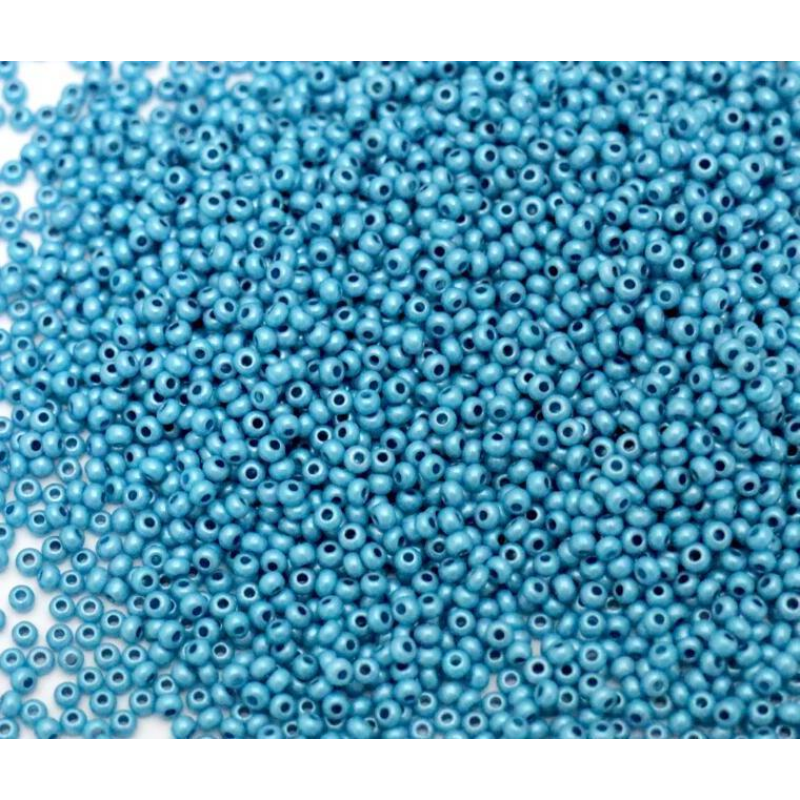 16765 бісер №10 Preciosa (Чехія) 5 грамів. Перламутровий