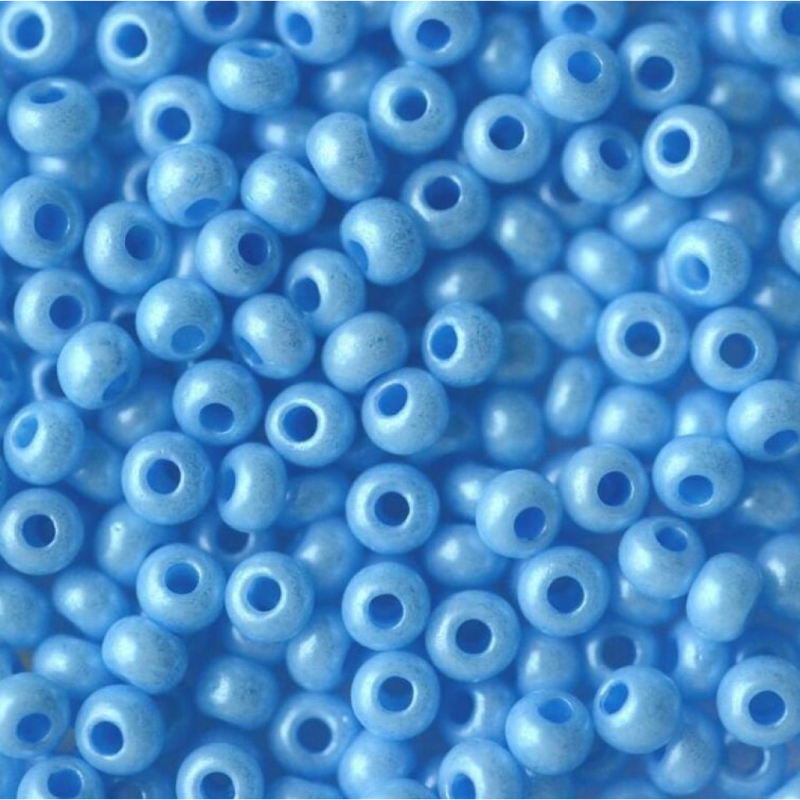 16936 бісер №10 Preciosa (Чехія) 5 грамів. Перламутровий