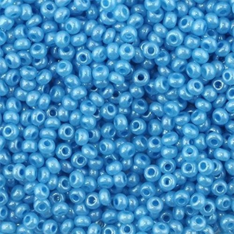 17365 бісер №10 Preciosa (Чехія) 5 грамів. Перламутровий