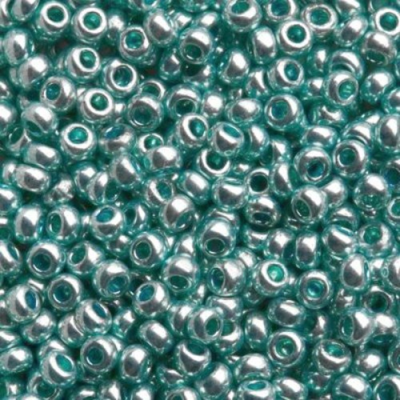 18134 бісер №10 Preciosa (Чехія) 5 грамів. Металізований