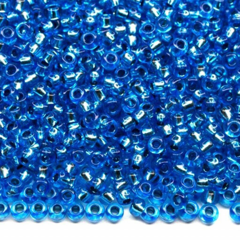 18236 бісер №10 Preciosa (Чехія) 5 грамів. Блискучий