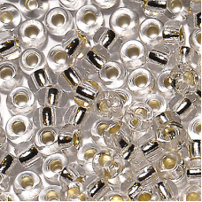 301-10/0-78102 Бісер Чехія (блискучий, сріблястий), упаковка 50 грамів 301-10/0-78102 Бісер Чехія (блискучий, сріблястий), упаковка 50 грамів