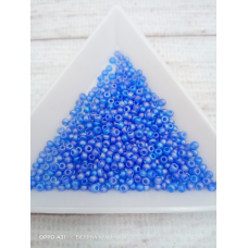 31030 matt бісер №10 Preciosa (Чехія) 5 грамів. Глазурований матовий райдужний