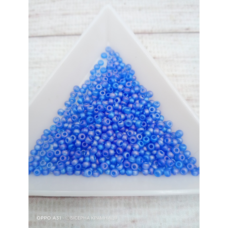 31030 matt бісер №10 Preciosa (Чехія) 5 грамів. Глазурований матовий райдужний 31030 matt бісер №10 Preciosa (Чехія) 5 грамів. Глазурований матовий райдужний