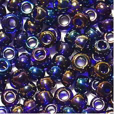 31110 бісер №10 Preciosa (Чехія) 5 грамів. Глазурований райдужний