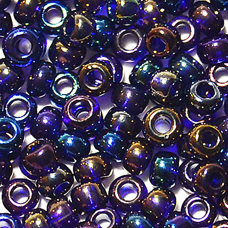 31110 бісер №10 Preciosa (Чехія) 5 грамів. Глазурований райдужний