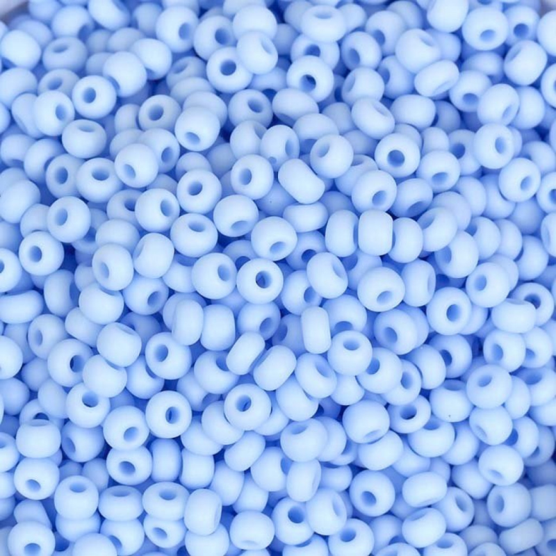 33000 matt бісер №10 Preciosa (Чехія) 5 грамів. Натуральний матовий