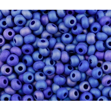 34050 matt бісер №10 Preciosa (Чехія) 5 грамів. Перламутровий матовий райдужний