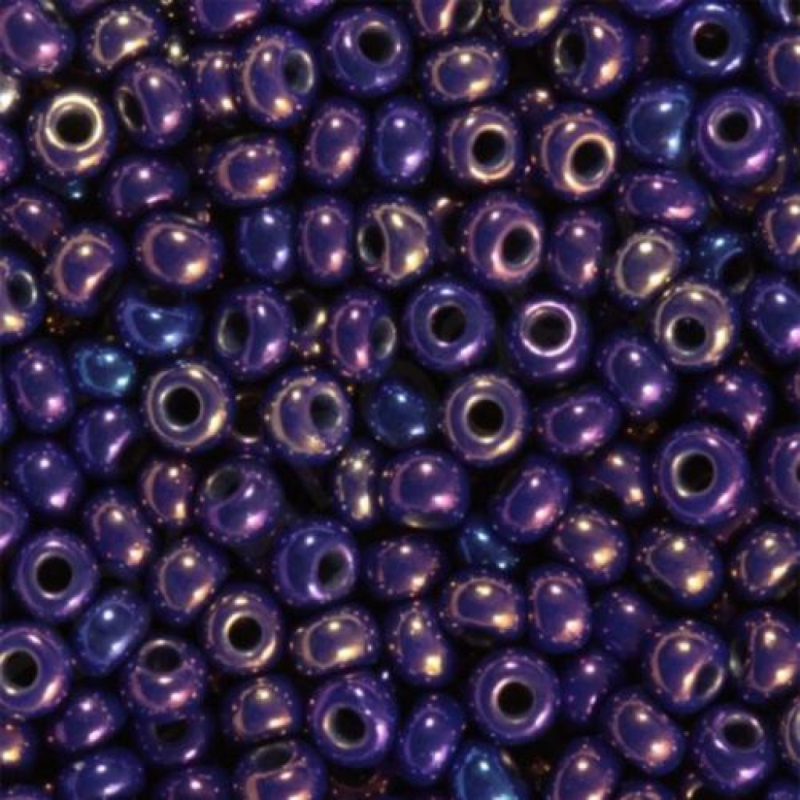 34070 бісер №10 Preciosa (Чехія) 5 грамів. Перламутровий райдужний 34070 бісер №10 Preciosa (Чехія) 5 грамів. Перламутровий райдужний