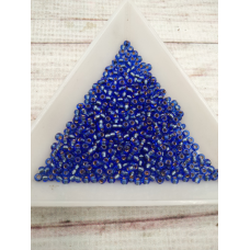 35034 бісер №10 Preciosa (Чехія) 5 грамів. Прозорий профарбований