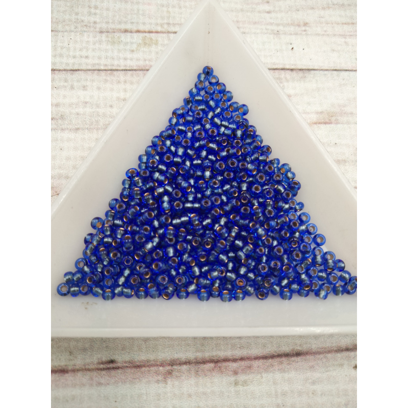 35034 бісер №10 Preciosa (Чехія) 5 грамів. Прозорий профарбований 35034 бісер №10 Preciosa (Чехія) 5 грамів. Прозорий профарбований