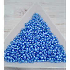 35037 бісер №10 Preciosa (Чехія) 5 грамів. Прозорий профарбований