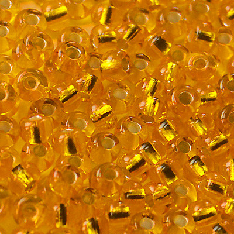 308-10/0-87060 Бісер Чехія (блискучий, абрикосовий), упаковка 50 грамів