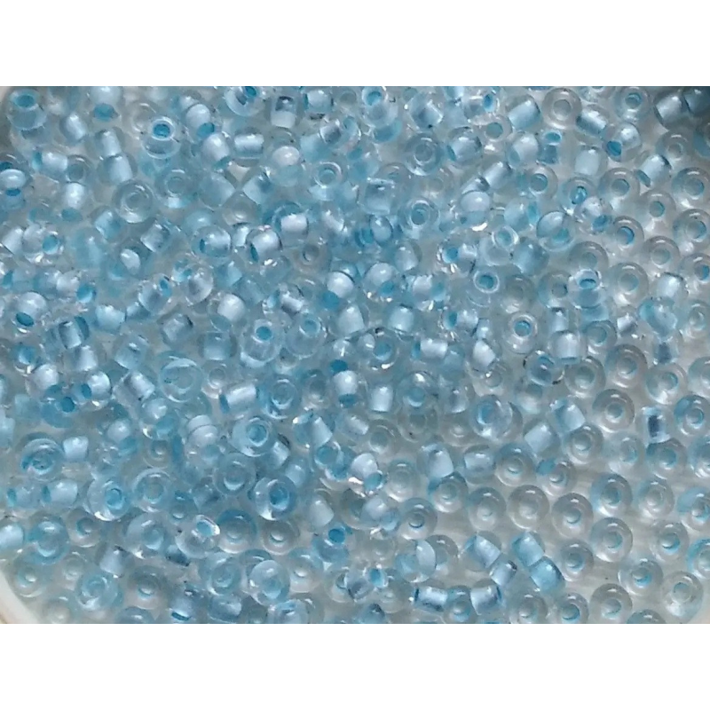 38032 бісер №10 Preciosa (Чехія) 5 грамів. Прозорий профарбований