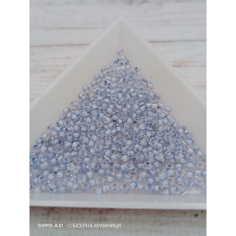 38044 бісер №10 Preciosa (Чехія) 5 грамів. Прозорий профарбований 38044 бісер №10 Preciosa (Чехія) 5 грамів. Прозорий профарбований