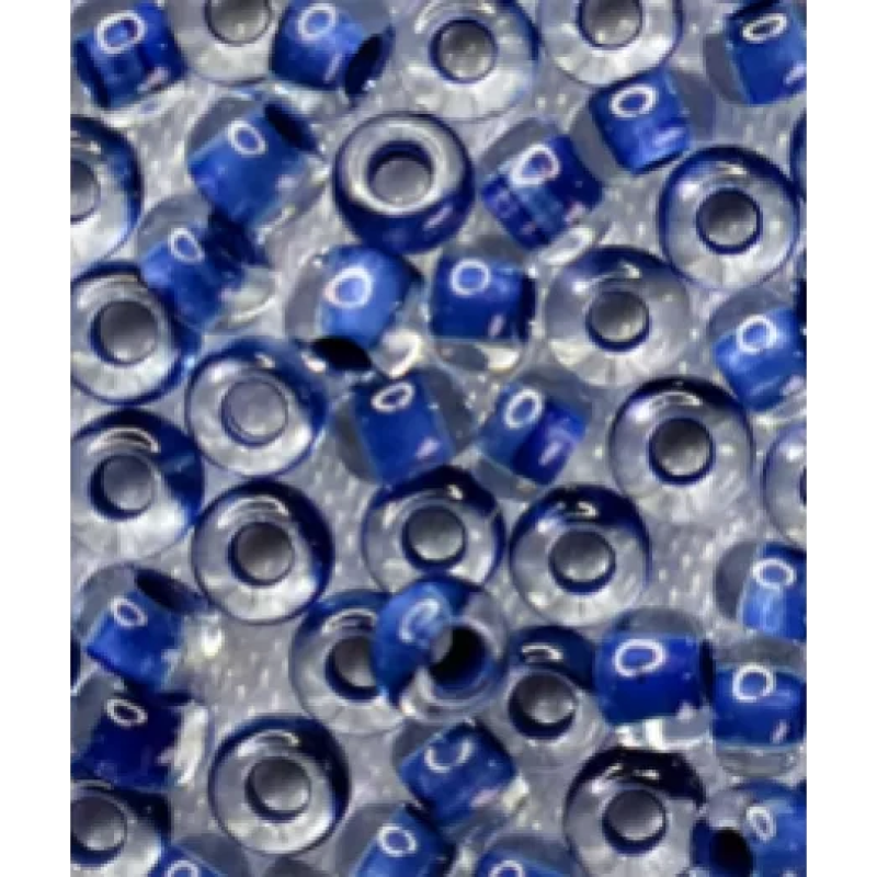 38066 бісер №10 Preciosa (Чехія) 5 грамів. Прозорий профарбований